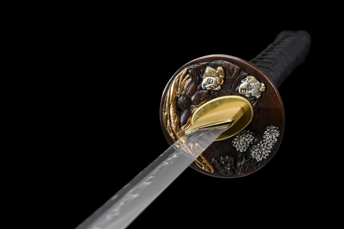Katana Furano (T10 Steel & Genuine “Flame” Hamon)
