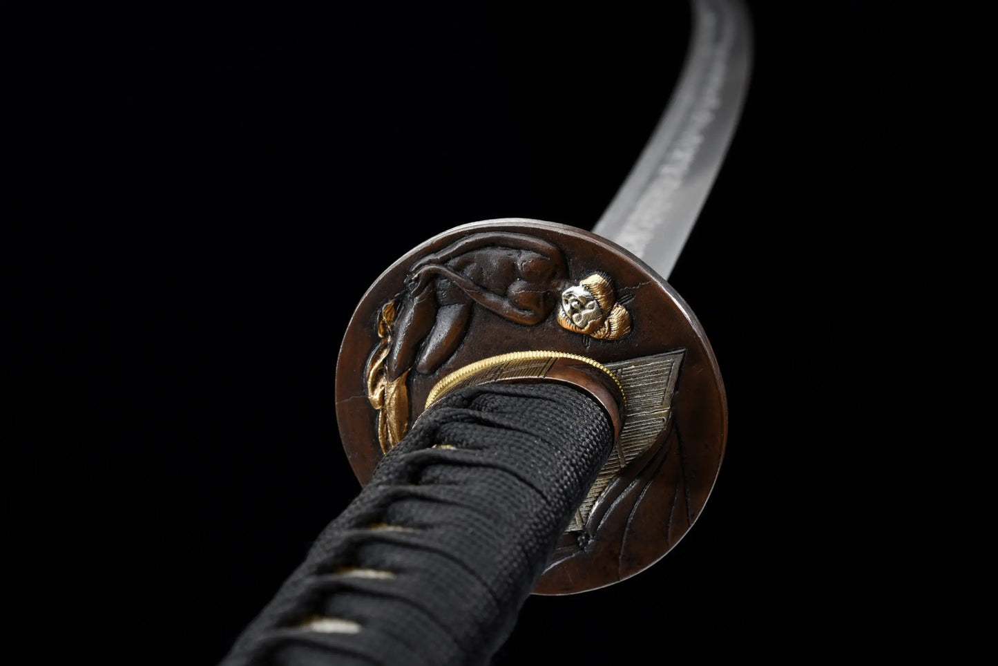 Katana Furano (T10 Steel & Genuine “Flame” Hamon)