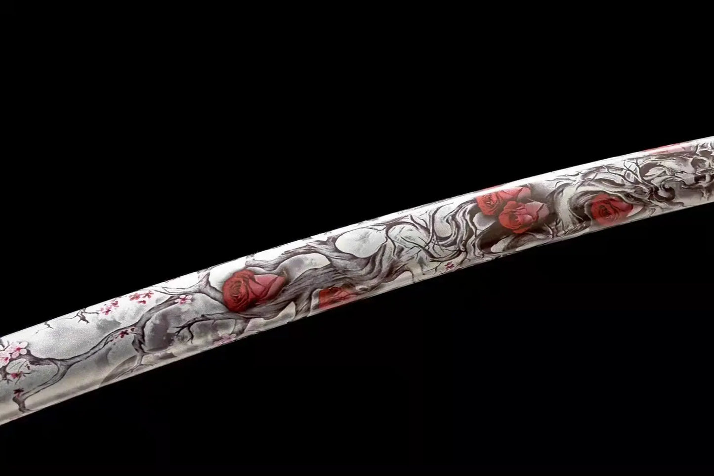 Katana Ama (T10 Steel with Genuine Hamon & Ray Skin)