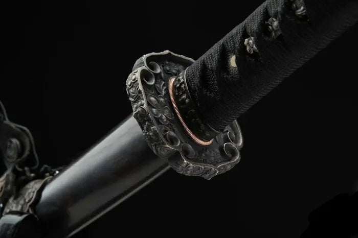 Katana Kaizu (Damascus Steel & Genuine Hamon)