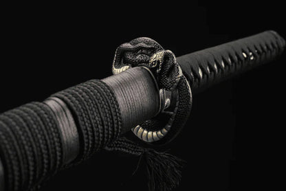 Katana Kani (Damascus Steel with Genuine Hamon)