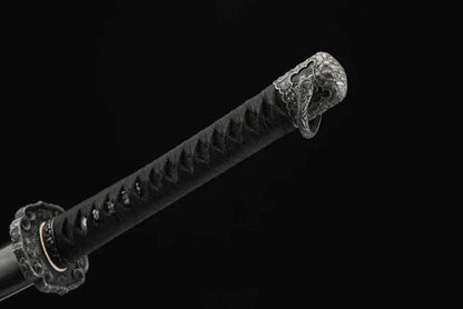 Katana Kaizu (Damascus Steel & Genuine Hamon)