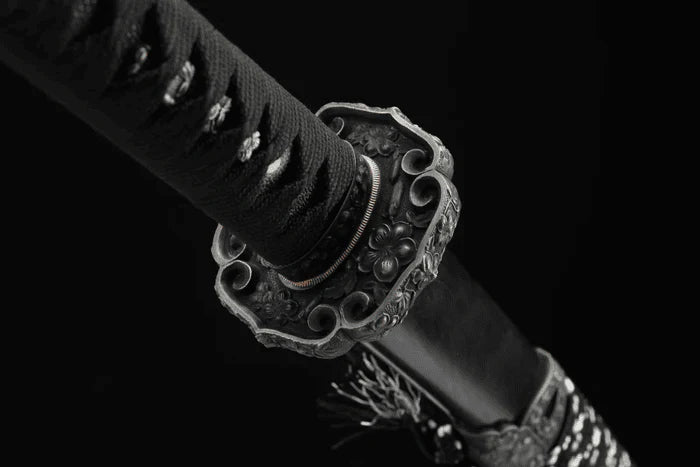 Katana Kaizu (Damascus Steel & Genuine Hamon)