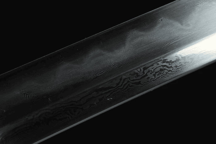 Katana Kani (Damascus Steel with Genuine Hamon)