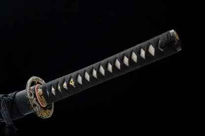 Katana Kiryu (T10 Damascus Steel & Genuine Hamon)