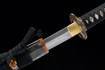 Katana Furano (T10 Steel & Genuine “Flame” Hamon)