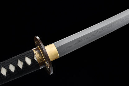 Katana Furano (T10 Steel & Genuine “Flame” Hamon)