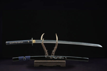 Katana Ishikari (Damascus Steel & Genuine Hamon)