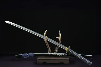 Katana Ishikari (Damascus Steel & Genuine Hamon)