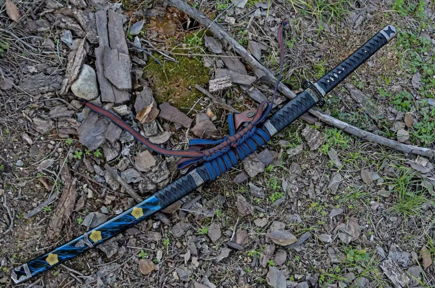 Katana Shiroi (T10 Steel & Genuine Hamon & Ray Skin)