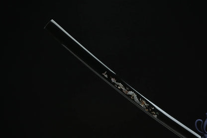 Katana Ishikari (Damascus Steel & Genuine Hamon)