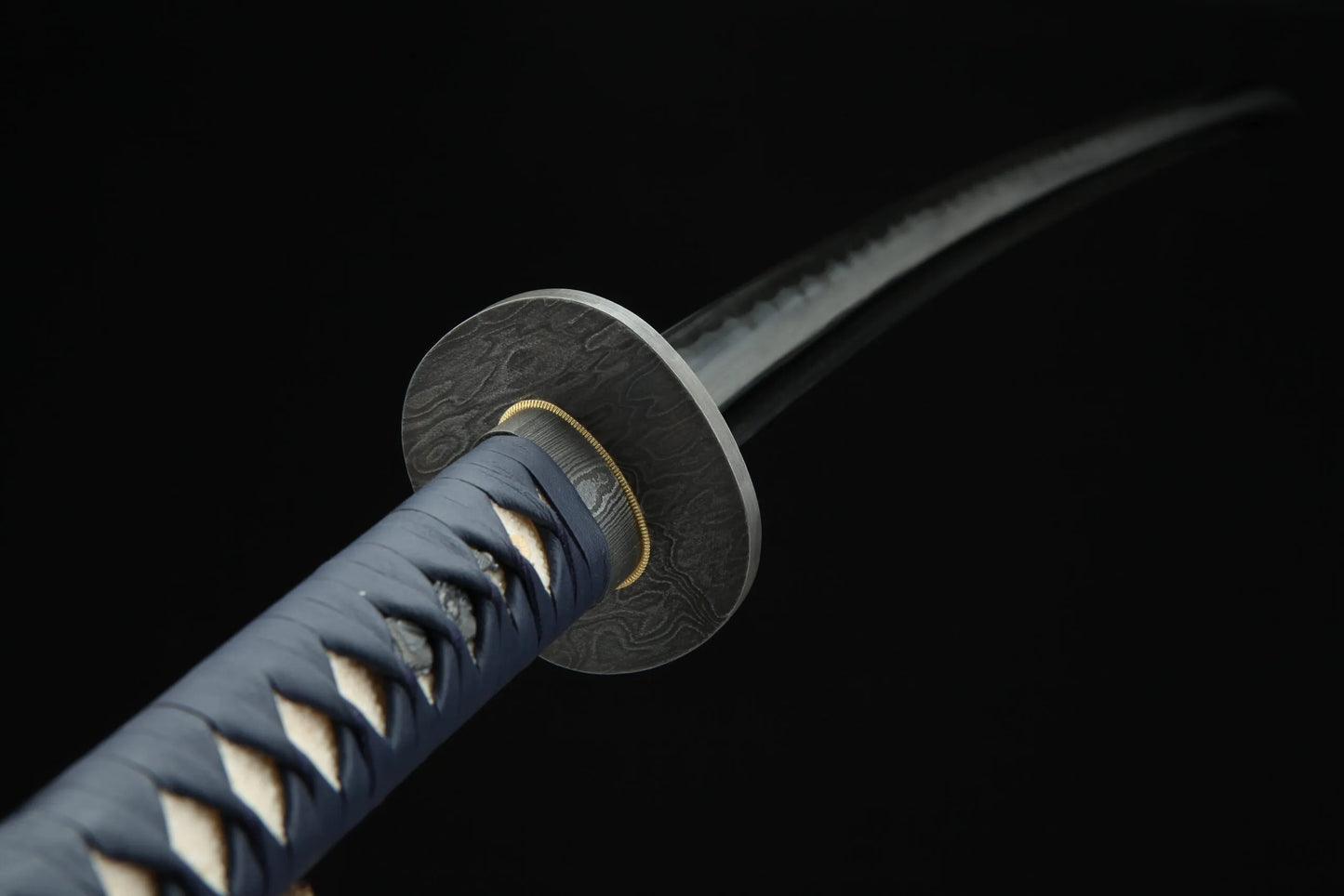 Katana Ishikari (Damascus Steel & Genuine Hamon)