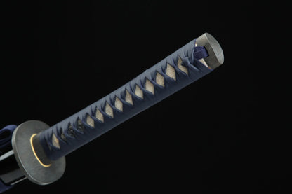 Katana Ishikari (Damascus Steel & Genuine Hamon)