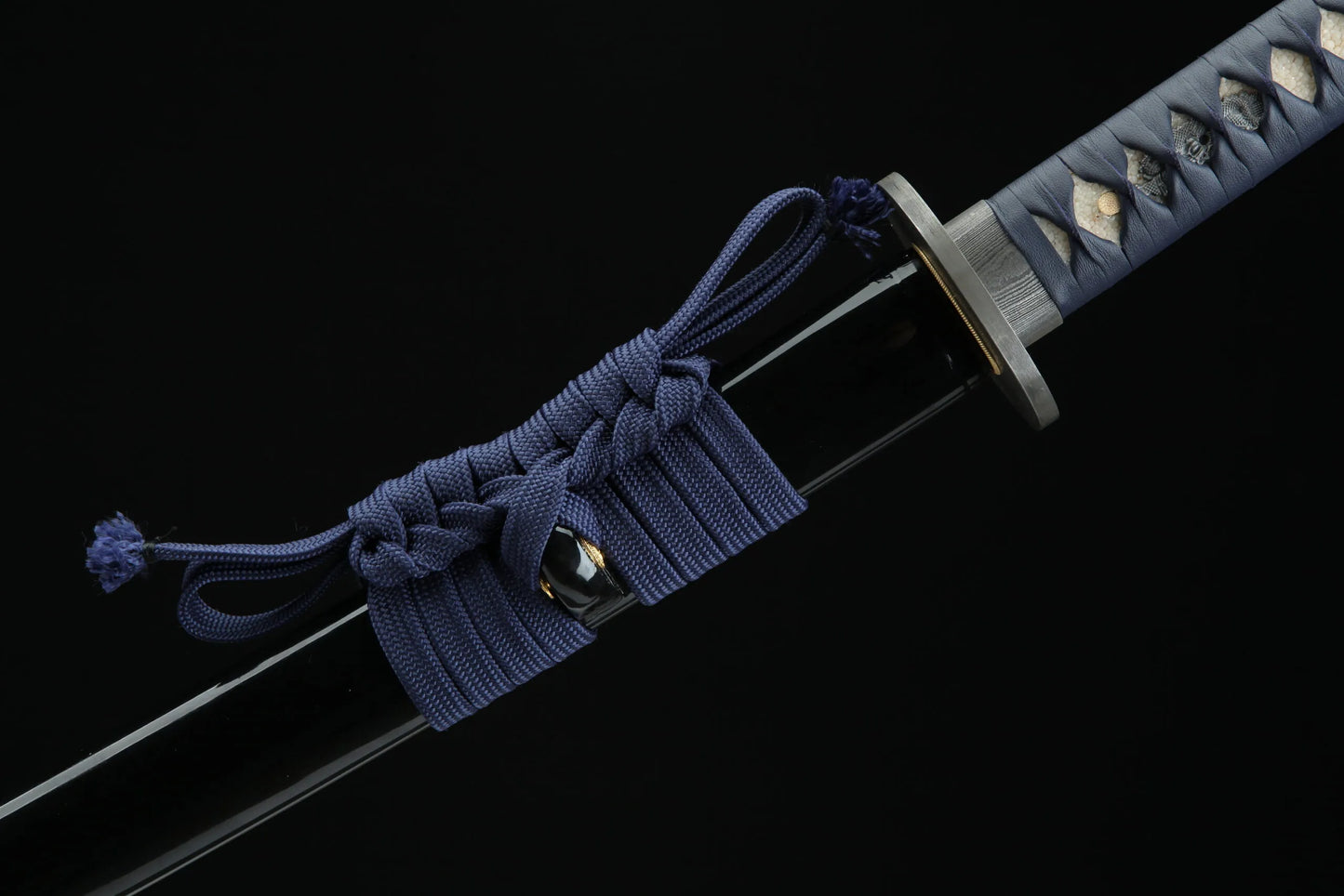 Katana Ishikari (Damascus Steel & Genuine Hamon)