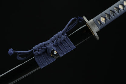 Katana Ishikari (Damascus Steel & Genuine Hamon)