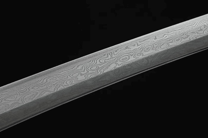 Katana Hashima (Damascus Steel)