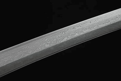 Katana Hashima (Damascus Steel)