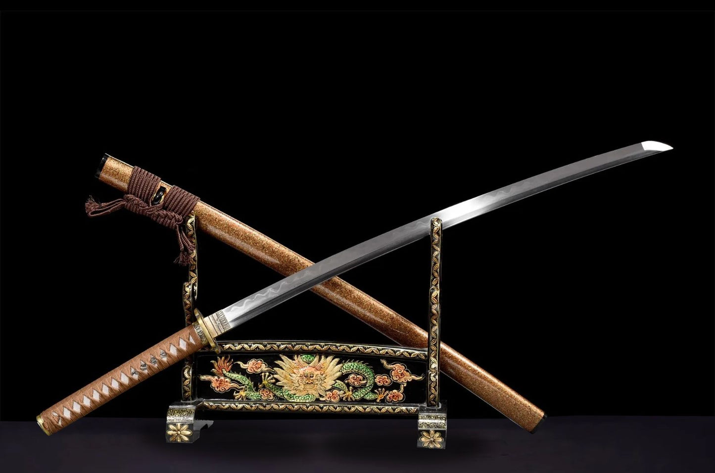 Kanazawa Katana (Damascus Steel, Genuine Hamon & Ray Skin)