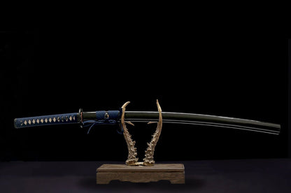 Sakura Katana (Damascus Steel & Genuine Ray Skin)