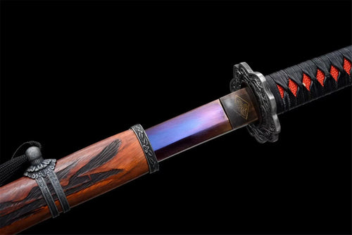 Sekiro Katana – Deadly Purple Blade (Purple T10 Steel)