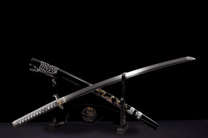 Wajima Katana (T10 Steel with Genuine Hamon)