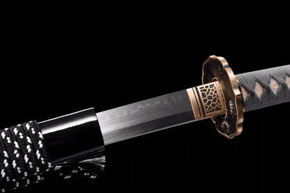 Wajima Katana (T10 Steel with Genuine Hamon)