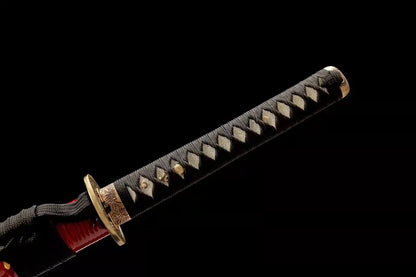 Katana Ama (T10 Steel with Genuine Hamon & Ray Skin)