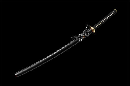 Kuji Katana (T10 Steel, Genuine Hamon & Ray Skin)
