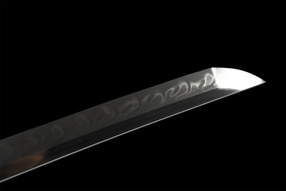 Kuji Katana (T10 Steel, Genuine Hamon & Ray Skin)