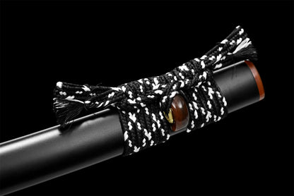 Katana Kuji (T10 Steel & Genuine Hamon & Ray Skin)