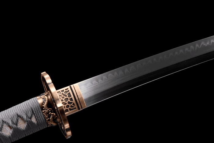 Wajima Katana (T10 Steel with Authentic Hamon) - Image 4