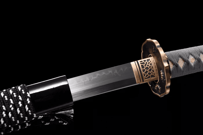 Wajima Katana (T10 Steel with Authentic Hamon) - Image 3