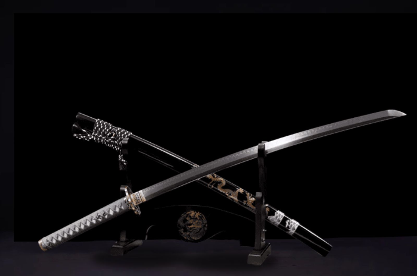Wajima Katana (T10 Steel with Authentic Hamon) - Image 2