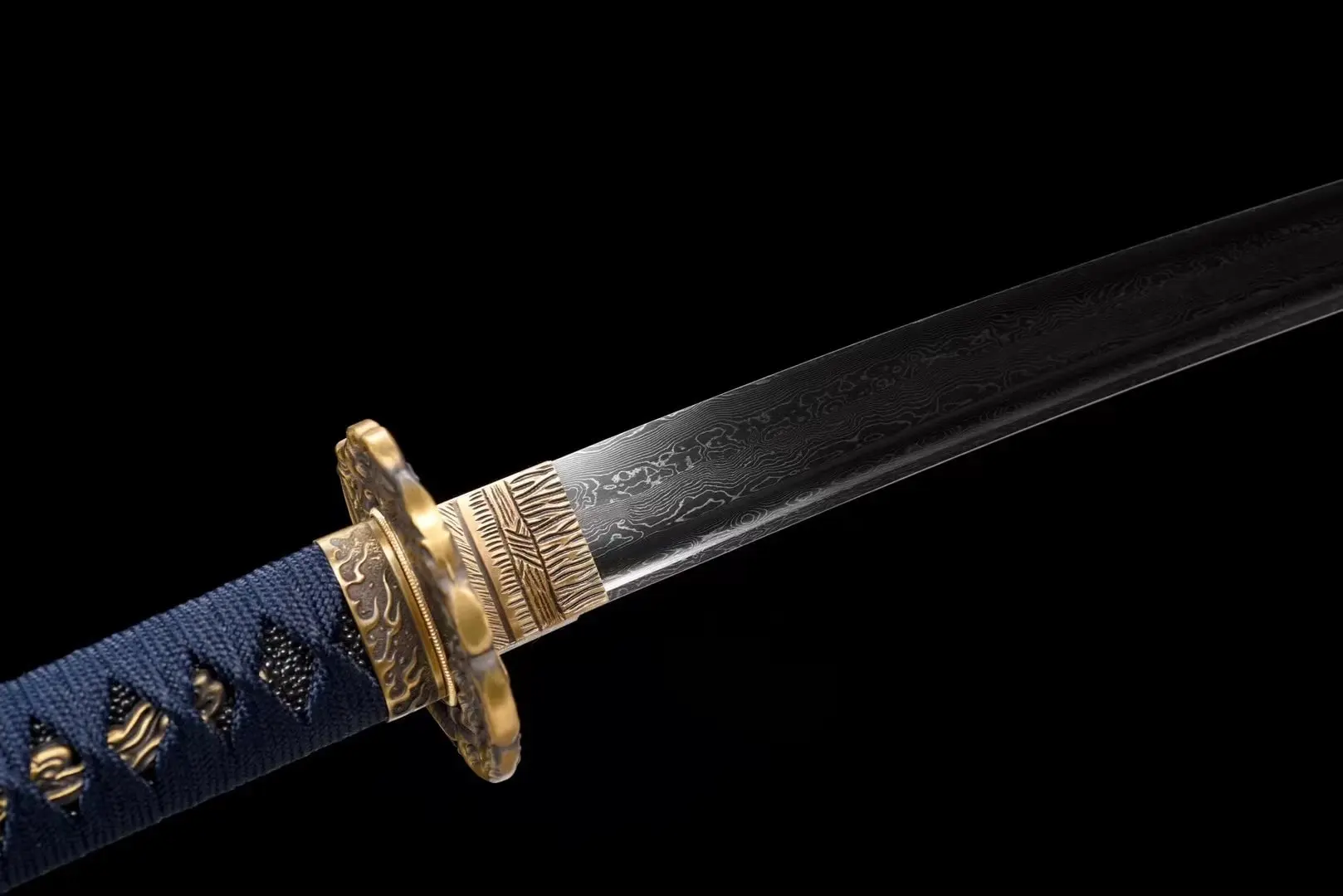 Uto Katana (Damascus Steel) - Image 4