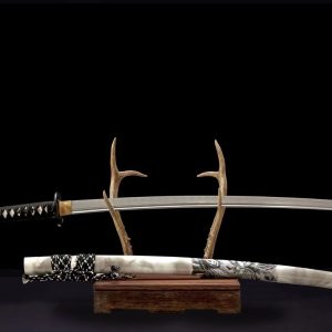 Mutsu Katana (1060 Carbon Steel with Genuine Hamon)