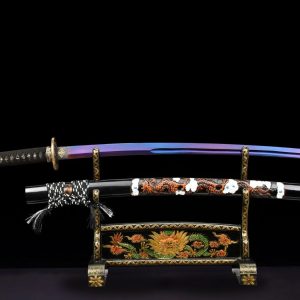 Owase Katana (Purple Manganese Steel)