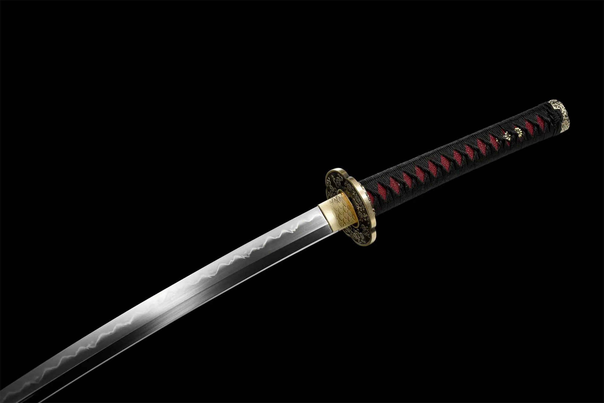 Tono Katana (T8 Steel with Genuine Gunome Hamon & Genuine Ray Skin) - Image 4
