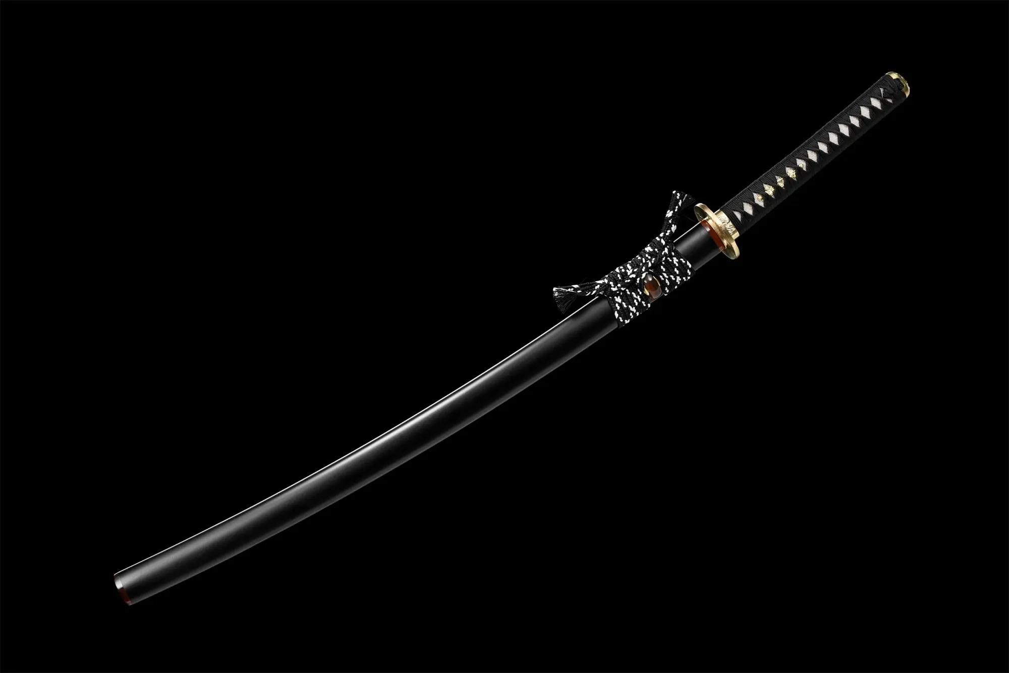 Kuji Katana (T10 Steel, Genuine Hamon & Ray Skin) - Image 9