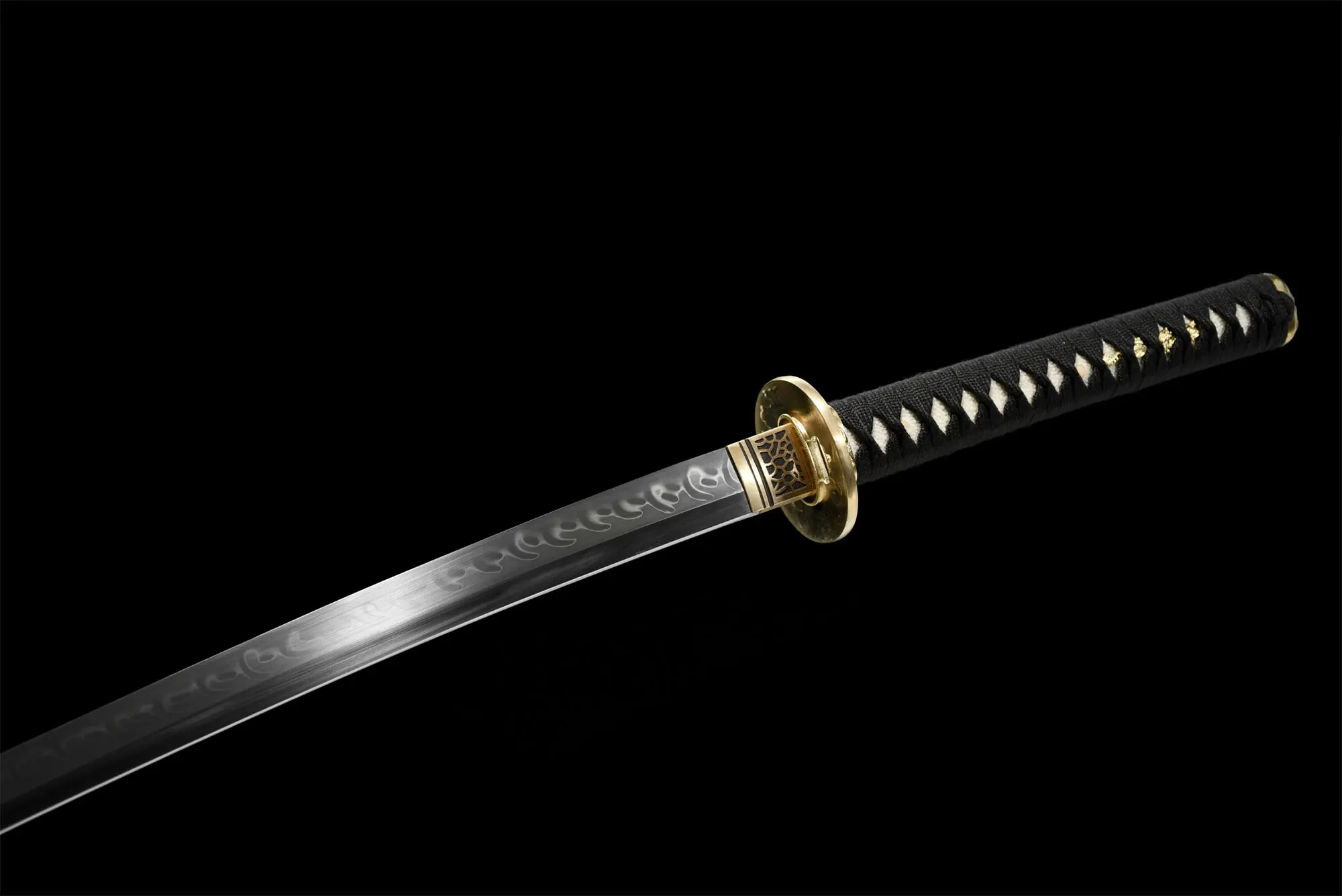 Kuji Katana (T10 Steel, Genuine Hamon & Ray Skin) - Image 4