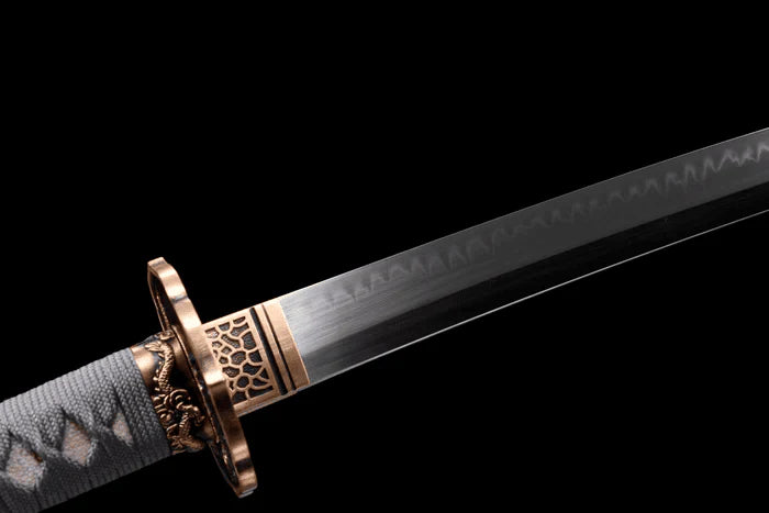 Wajima Katana (T10 Steel with Genuine Hamon) - Image 5