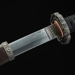 Katana Kaizu (Damascus Steel & Genuine Hamon)