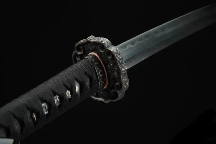 Katana Kaizu (Damascus Steel & Genuine Hamon) - Image 8