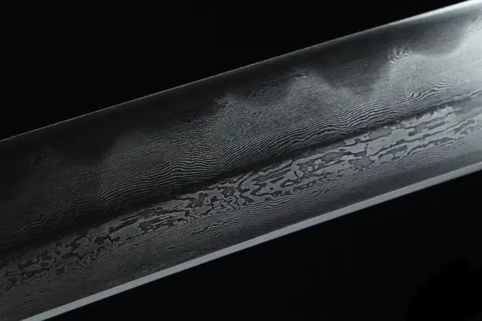 Katana Kaizu (Damascus Steel & Genuine Hamon) - Image 9