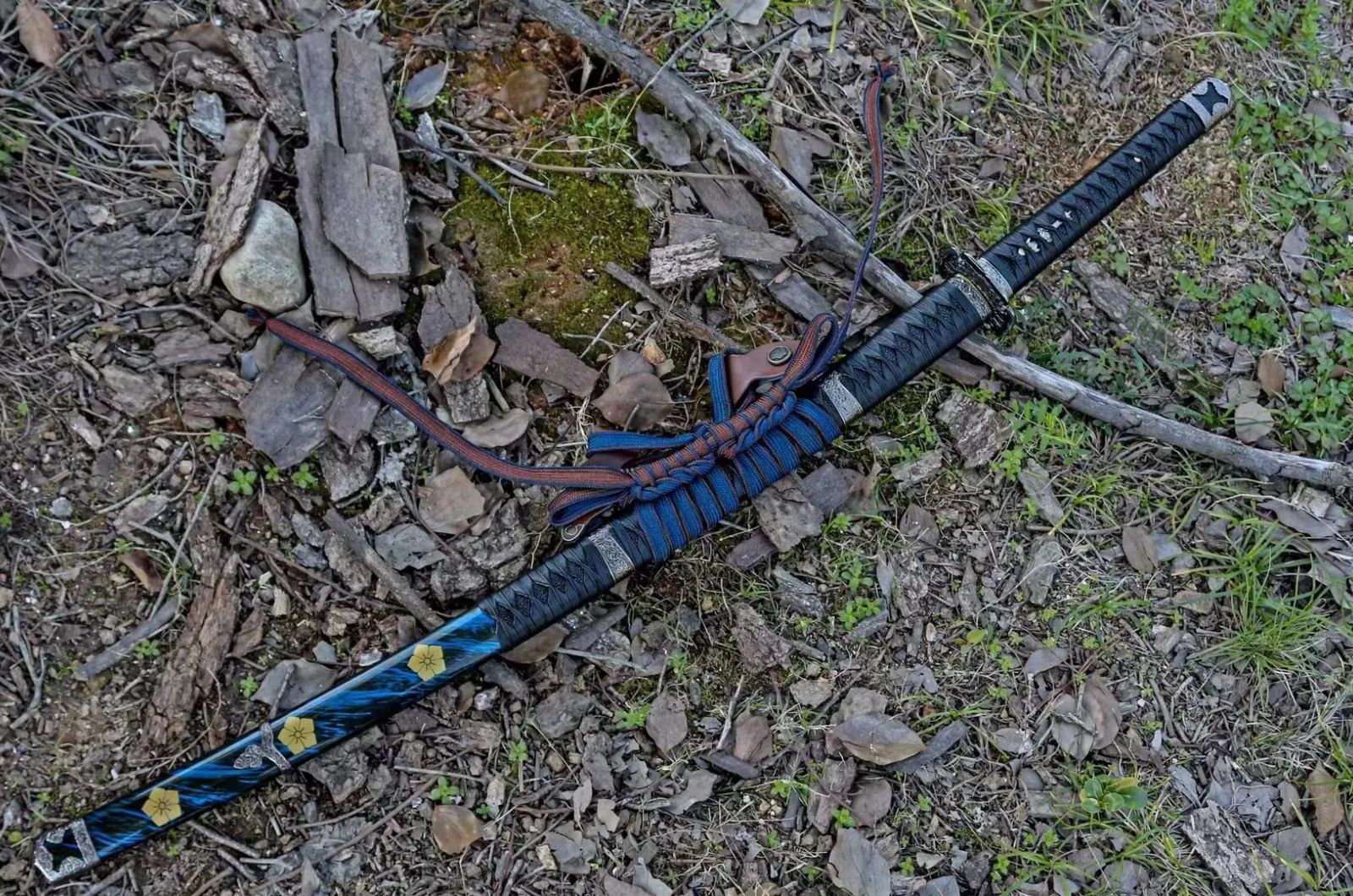 Katana Shiroi (T10 Steel & Genuine Hamon & Ray Skin) - Image 5