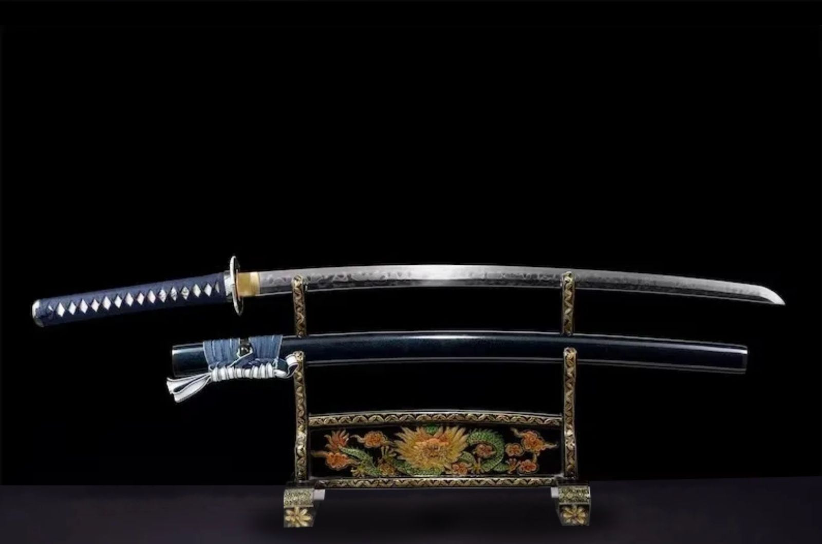 Katana Obihiro (T10 Steel & Hitatsura Hamon) - Image 3