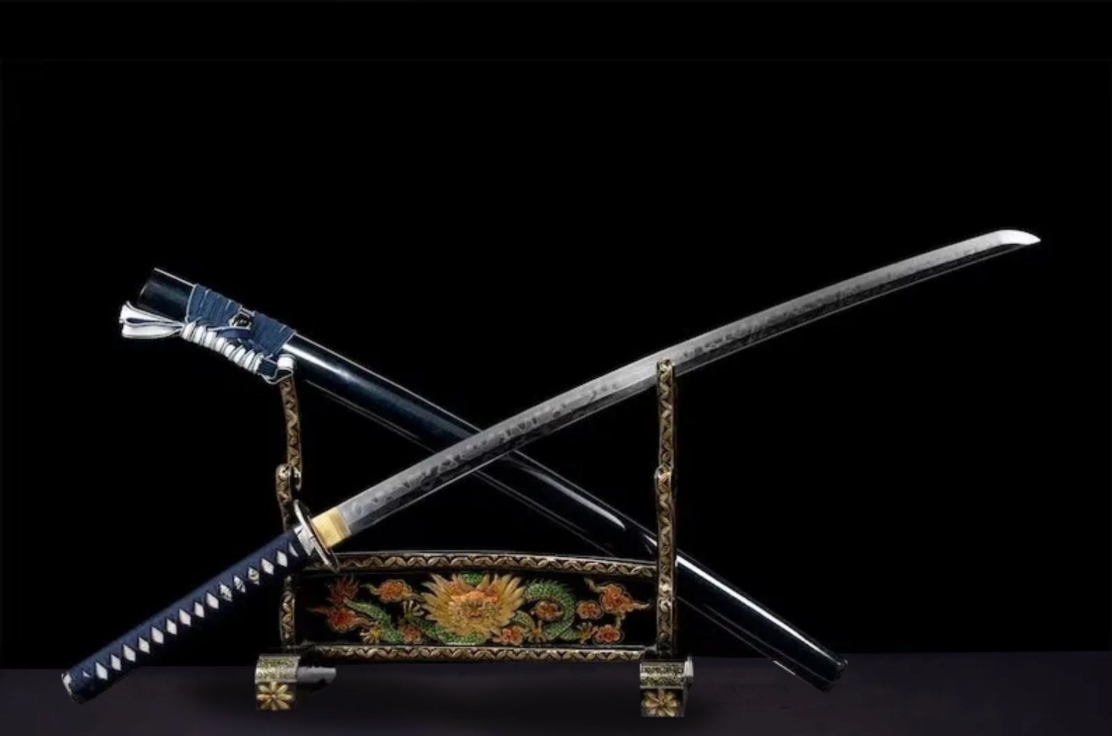 Katana Obihiro (T10 Steel & Hitatsura Hamon) - Image 2