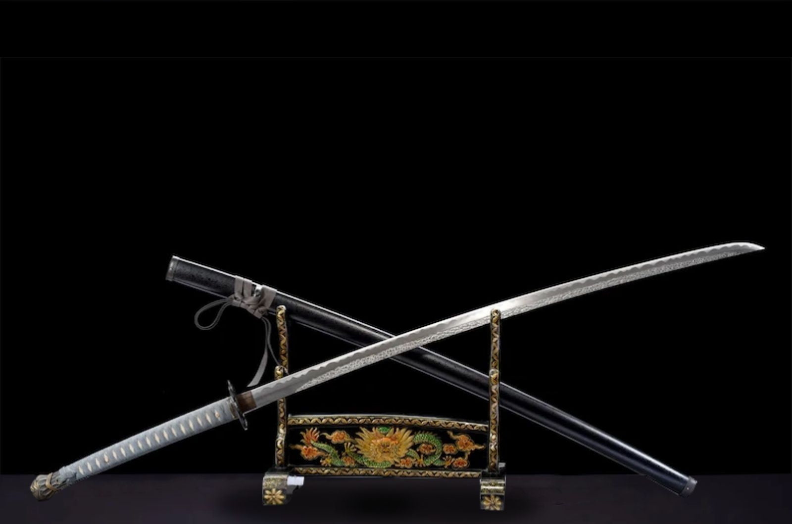 Katana Elden Ring (Damascus Steel & Authentic Hamon) - Image 2