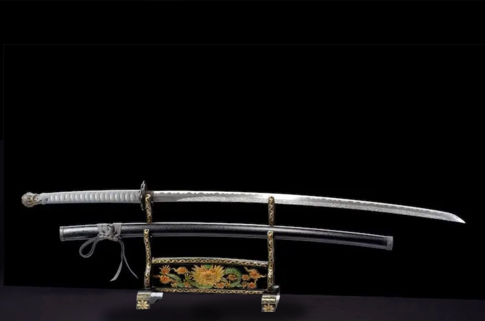 Katana Elden Ring (Damascus Steel & Authentic Hamon) - Image 4