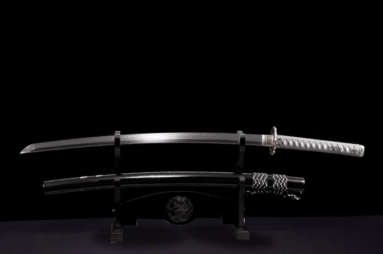 Wajima Katana (T10 Steel with Genuine Hamon) - Image 2
