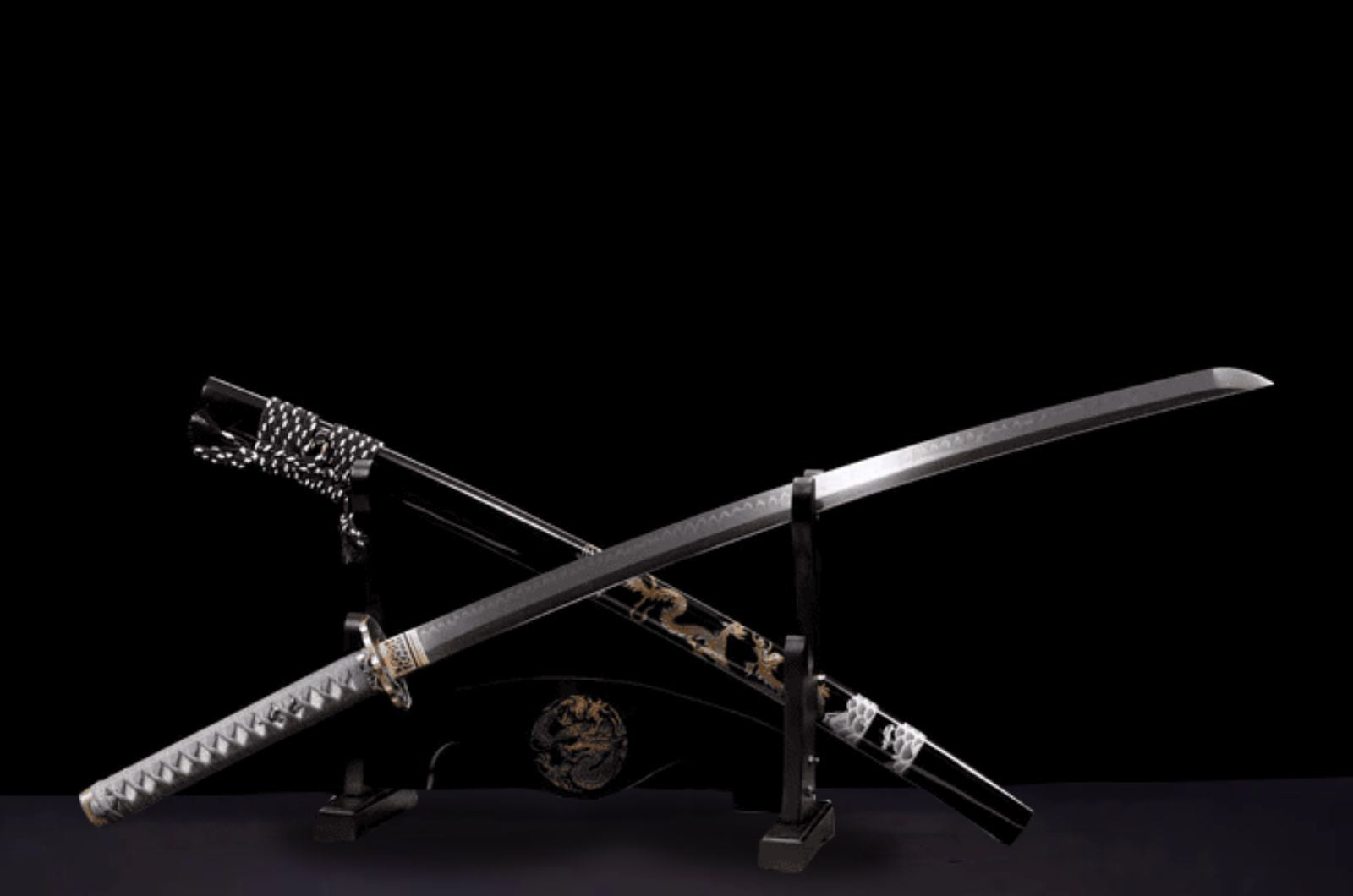 Wajima Katana (T10 Steel with Genuine Hamon) - Image 3
